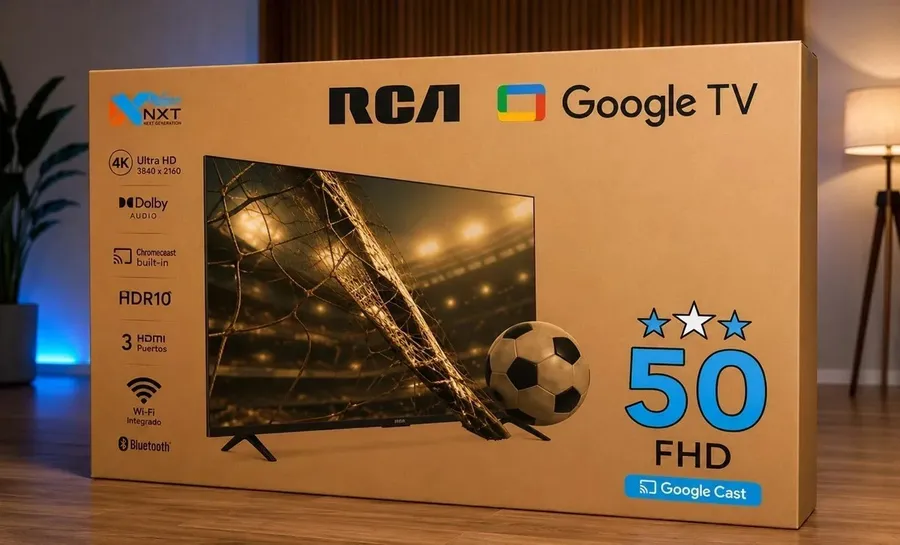Smart TV RCA 50" C/Google TV 4K