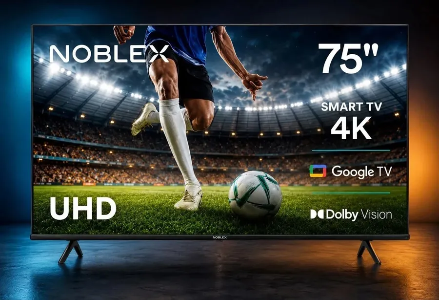 Smart TV 75"NOBLEX Google TV
