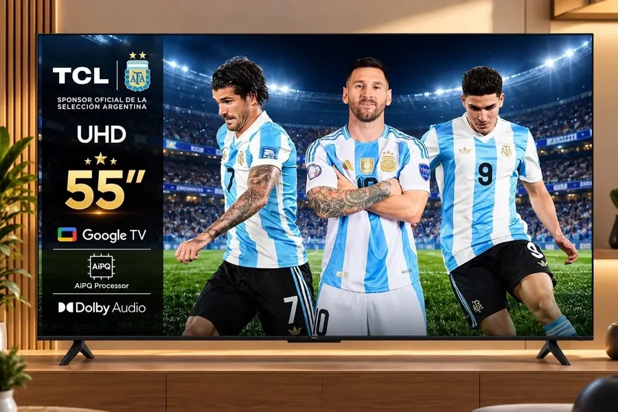 Smart TV TCL 55'' 55V6C-F 4K UHD HDR AI Google TV