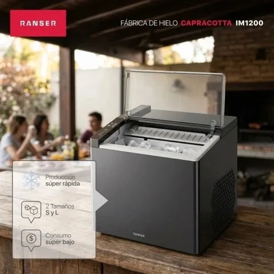 Fabrica DE Hielo Ranser Capracotta Automatica