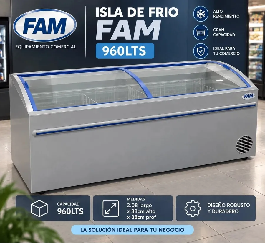 Isla DE Frio FAM 42 Gris Plata