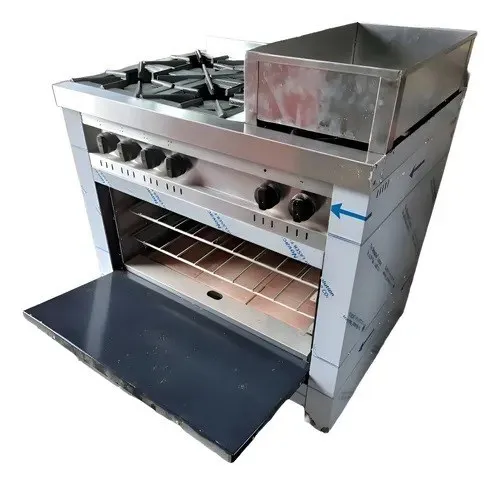 Parrilla CORBELLI a Gas CFP-120 - 4 Quemadores CORBELLI CFP-120