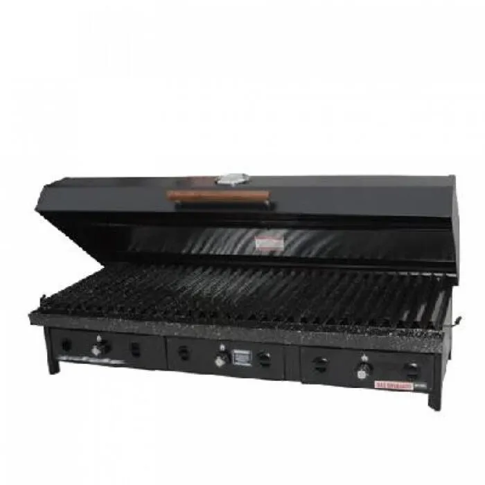 Parrilla a Gas LOURDES M1200 - Con Tapa y 3 quemadores