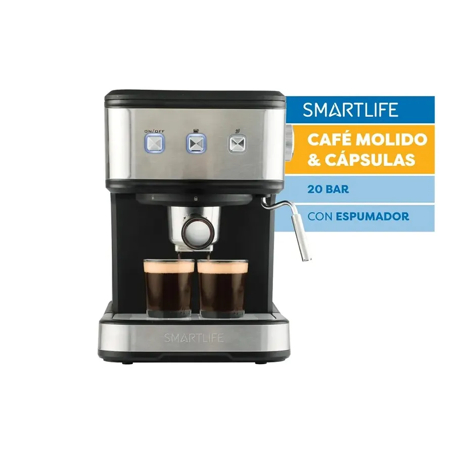 Cafetera Expreso Smartlife SL-EC8501