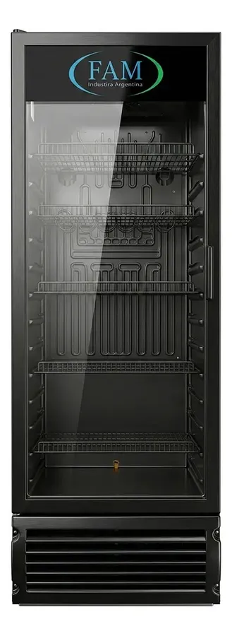 Freezer Vertical FAM Baja Temperatura FAMV420BTD Black 333LTS Black