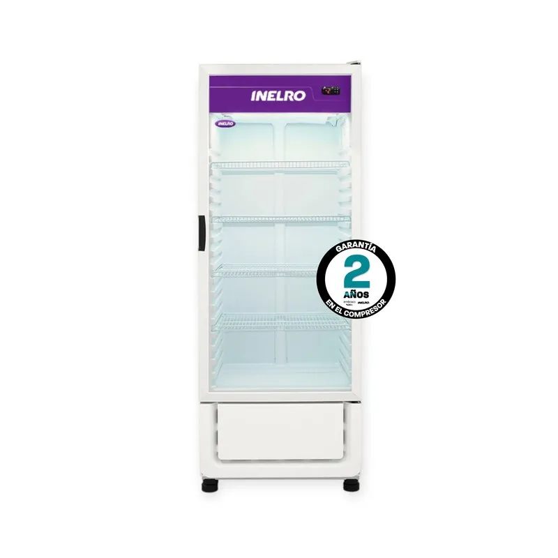 Heladera Exhibidora Inelro MT14 Vert. 390 LTS. S/CEN