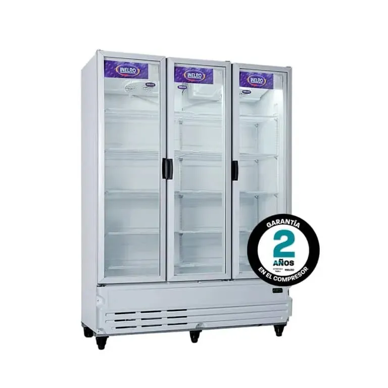 Heladera Expositora Inelro MT42 Vert. 1168 Lts 3 Ptas