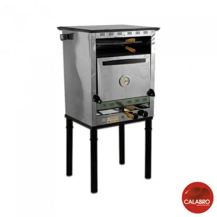 Horno Calabro PIZ. 3/M G/E con Carlitera