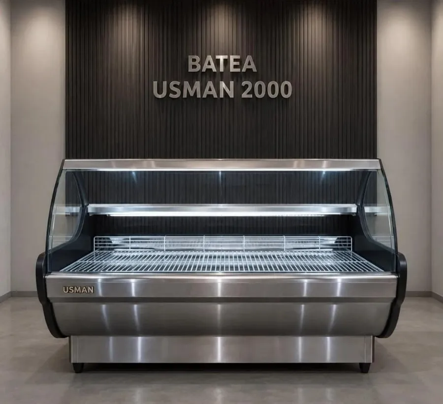Batea Usman 2000 Negra Y Acero Equipada
